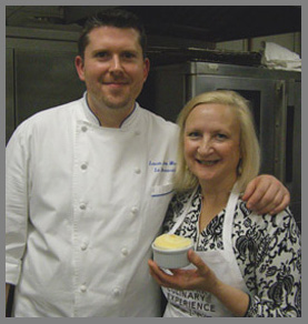 Chef Laurie Jon Moran and Debra Argen - photo by Luxury Experience 