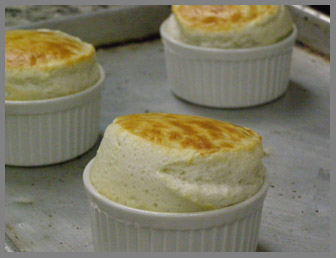 Roquefort Souflles  - photo by Luxury Experience