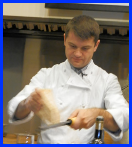Chef Enrico Bartolini at The International Culinary Center - photo by Luxury Experience