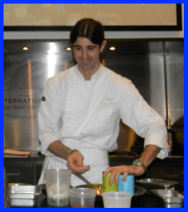 Chef Matteo Bergamini at The International Culinary Center - photo by Luxury Experience