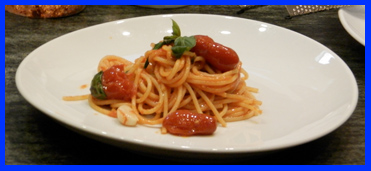 Spaghetti al Pomodoro by Chef Matteo Bergamini at The International Culinary Center - photo by Luxury Experience