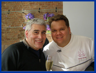 Chef Harold Moore and Edward Nestaat New York Culinary Experience - photo by Luxury Experience 
