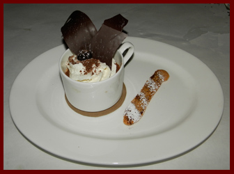 Rum-Espresso Chocolate Mousse - Artisan Restaurant, Southport, CT - photo by Luxury Experience