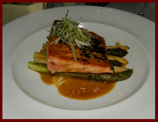 Salmon - Artisan Restaurant, Southport, CT - photo by Luxury Experience