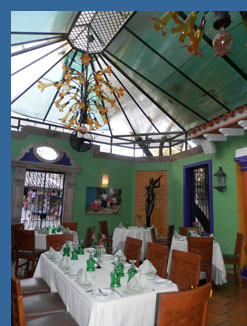 Dining Room - River Cafe, Puerto Vallarta, Mexico