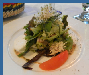 Salad - River Cafe, Puerto Vallarta, Mexico - photo by Luxury Experience