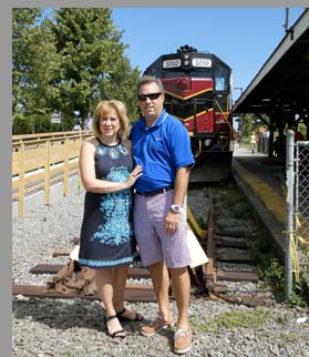 Cape Cod Central Railroad - Joanne and Peter Moskal - Hyannis, MA - photo by Luxury Experience
