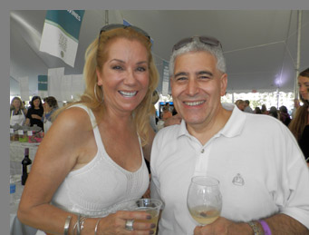 Kathy Lee Gifford and Edward Nesta- Greenwich Food + Wine Festival - photo by Luxury Experience  