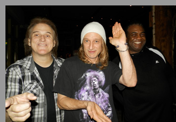 Rocky Athas, Greg Rzab, and Jay Davenport  at City Winery, NYC - Photo by Luxury Experience