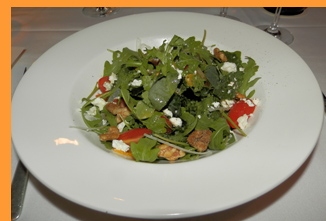 Arugula Salad - Winston Restaurant, Mt. Kisco, NY - photo by Luxury Experience