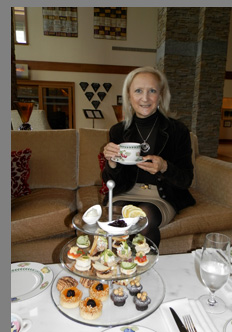 Afternoon tea - The Lodge at Turning Stone Resort Casion - Verona, NY, USA - photo by Luxury Experience