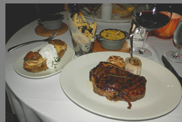 Kansas City Strip Steka at TS Steakhouse - Turning Stone Resort Casion - Verona, NY, USA - photo by Luxury Experience