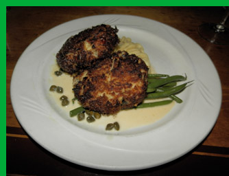 New England Crab Cake - Photo By Luxury Experience