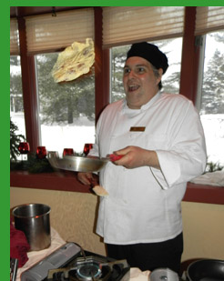 Chef Barry Schneider - Stoweflake Mountain Resort - photo by Luxury Experience