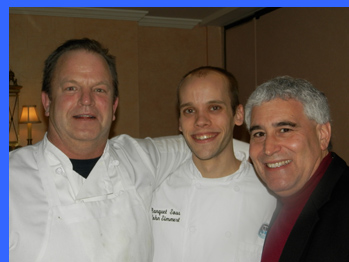 Chef Bill Titus, Chef John, Edward Nesta - photo by Luxury Experience 