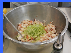 Mixings for Maine Lobster Salad  - photo by Luxury Experience