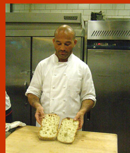 Baker Saci with Ciabatta  - New York Culinary Experience - photo by Luxury Experience