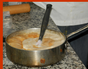Hot Caramel - Chef FranÃ§ois Payard - New York Culinary Experience - photo by Luxury Experience