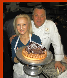 Chef Payard and Debra Argen - New Culinary Experience- photo by Luxury Experience