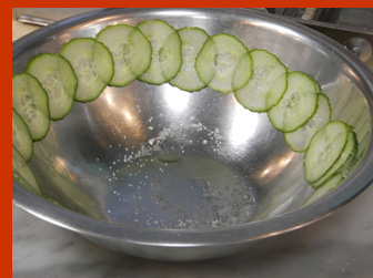 Cucumbers - New York Culinary Experience - photo by Luxury Experience 