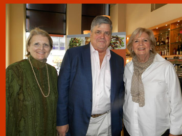 Dorothy Hamilton, Colman Andrews, Gillian Duffy -International Culinary Cener - Photo by Luxury Experience 