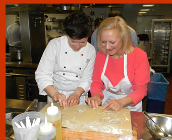 Chef Paula Corrigan, Debra C. Argen - New York Culinary Experience - photo by Luxury Experience