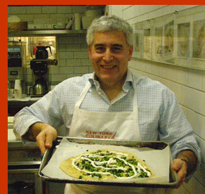 Edward Nesta with Tarte Flambe  - New York Culinary Experience - photo by Luxury Experience
