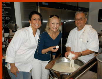 AnnaMarie Locilento, Joe Locilento, Debra C. Argen - Bricco Salumeria and Pasta Shop - photo by Luxury Experience 