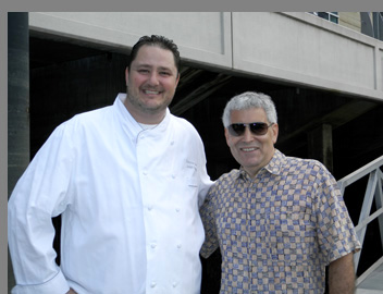 Chef Adamo and Edward Nesta -photo by Luxury Experience