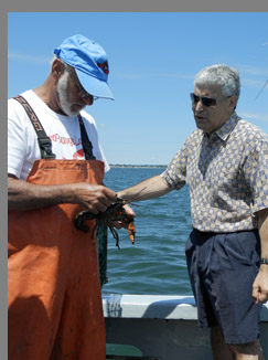 Wes Penney, Edward Nesta Lobster Excursion - Boston Harbor - Photo by Luxury Experience