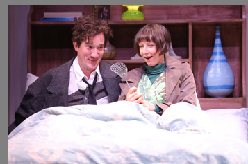 Westport Country Playhouse -  Carson Elrod and Sarah Manton - Bedroom Farce