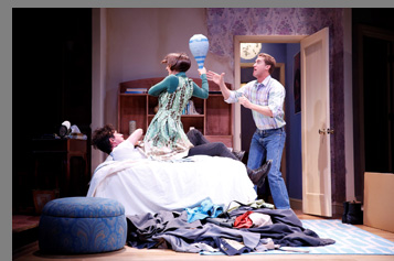 Westport Country Playhouse -  Scott Drummond, Carson Elrod, Sarah Manton  - Bedroom Farce