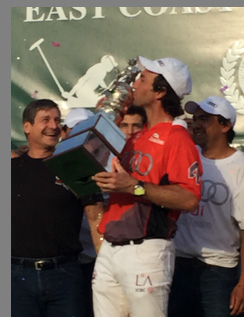 East Coast Open Polo Championship - Kissing Trophy - photo by Luxury Experience