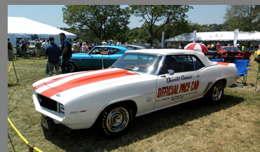 1969 Chevrolet Camaro RS/SS Pace Car - photo by Luxury Experience
