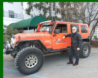 Edward F. Nesta - off road driving  - photo by Luxury Experience