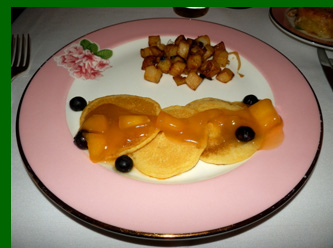 Pancakes - The Greenbrier Resort - photo by Luxury Experience