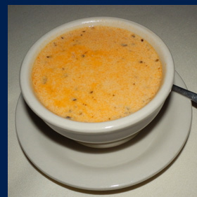 Lobster Corn Bisque - photo by Luxury Experience
