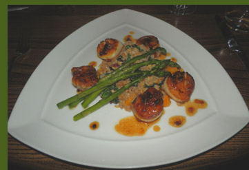 Seared Scallops - Photo by Luxury Experience