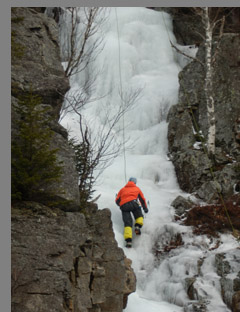 Ice Climber - New Hampshire, USA - photo by Luxury Experience