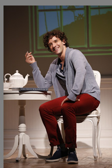 Michael Urie as Alex More -Buyer & Cellar -photo by Carol Rosegg