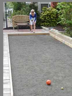 Bocce Court at Tall Tales - Saybrook Point Inn & Spa - Old Saybrook, CT, USA - photo by Luxury Experience