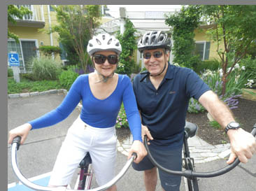 Bike Riding Old Saybrook, CT- photo by Luxury Experience 