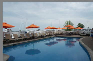 Outdoor Pool - Saybrook Point Inn & Spa - Old Saybrook, CT- photo by Luxury Experience 