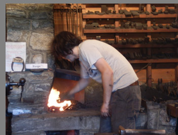 Blacksmith Demonstration - Booth Memorial Park & Museum- Stratford, CT, USA - photo by Luxury Experience 