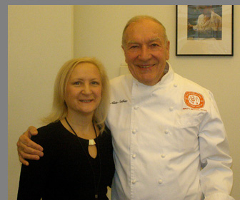 Chef Alain Sailhac, Debra C. Argen - NYCE 2016 - photo by Luxury Experience