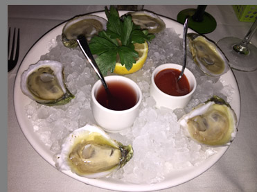 Blue Point Oysters - Tbar NYC - Photo by Luxury Experience