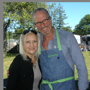 Chef Michel Nischan and Debra C. Argen - photo by Luxury Experience
