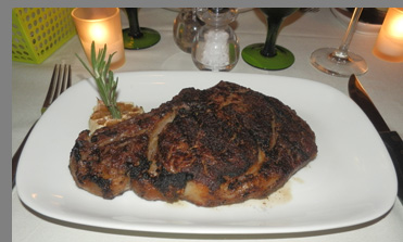 Prime Aged Rib Eye Steak - TBar NYC - Photo by Luxury Experience