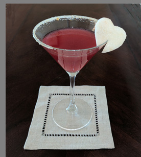 Luxury Experience - Hibiscus Flower Martini - photo by Luxury Experience