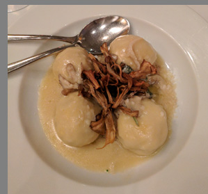 Gnudi Buffalo Ricotta Gnocchi  - The Leopard at des Artistes NYC - photo by Luxury Experience